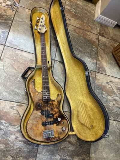 Aria Matsumoku Bass Guitar 1980? With Case