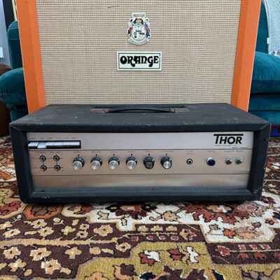 Vintage 1970 THOR Terry Marshall 100w *Push Button* Valve Guitar Amplifier 1970s