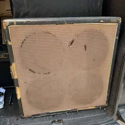Vintage 1970s Sound City 4x12 Guitar Bass Cabinet EMPTY Ex. Glyder  /  Dave Bronze