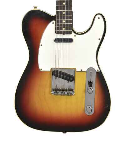 Used 1967 Fender Custom Telecaster in 3 Tone Sunburst 204656