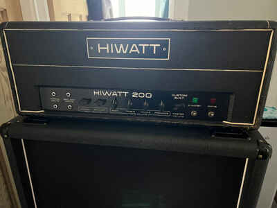 1972 HIWATT DR201 AMP HEAD - 200w - 4 x KT88 - LOUD!
