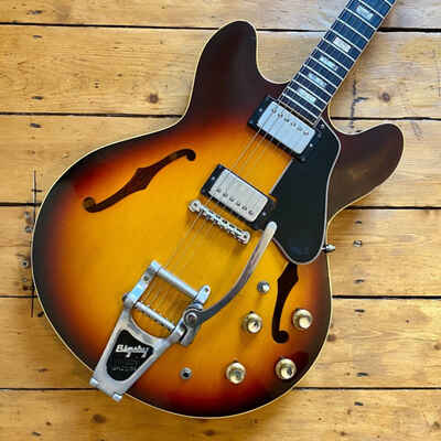 Gibson ES-335TD with Factory Fitted Bigsby 1967 Sunburst
