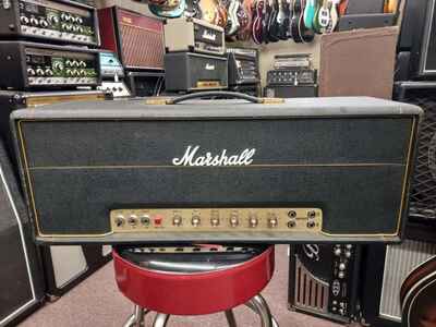 1974 Marshall Bass Amp Head 50 Watt EL34