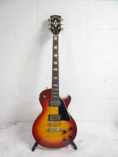 Vintage 1970??s Hohner Cherry Sunburst LP Style Electric Guitar