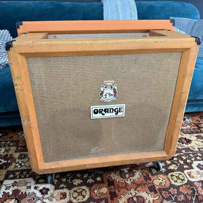 Vintage 1977 Orange OR80 OR80R Reverb 80w Valve Amplifier 2x12 Combo *1970s*