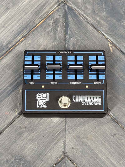 Used SolidGoldFX Commodore Overdrive Pedal with Box