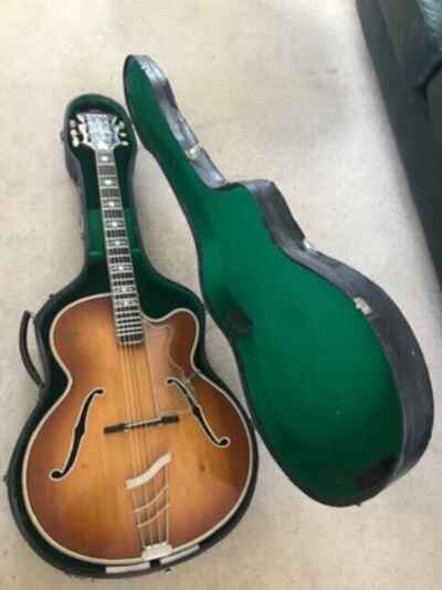 Hofner Guitar:Committee:Vintage 1959:Archtop:Acoustic:Excellent condition