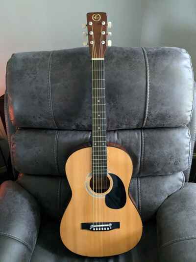 Vintage Kay Acoustic Guitar w /  New Gig Bag