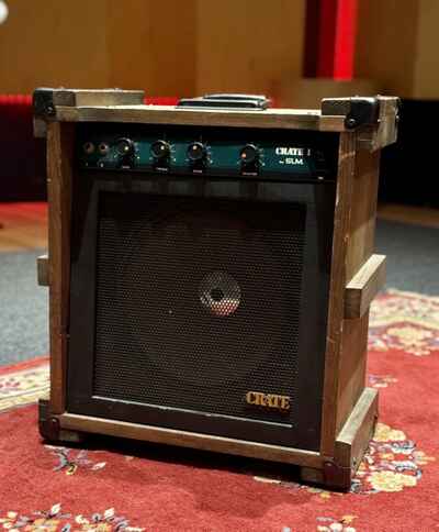 Crate Model CR-1 SLM  Guitar  /  Keyboard Amplifier Wood Crate, Vintage 1978