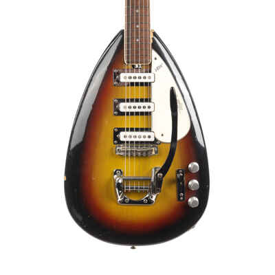 Vintage Vox Mark VI Teardrop Sunburst 1960s