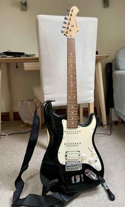 Aria STG Series Electric Guitar and Kustom Amplifier