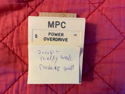 Electra MPC5 Power Overdrive Guitar Effects Module ?? Not working - Parts Only No