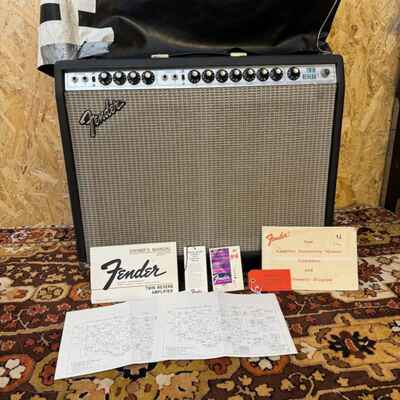 Vintage 1977 Fender Twin Reverb USA Silverface Valve Amplifier 2x12 Combo *1970s