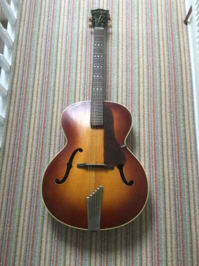 Vintage Hofner Senator Brunette Acoustic Guitar