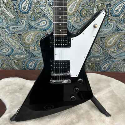 Used Gibson Explorer 1983 Black w / Original Case