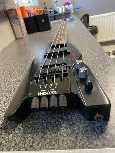 1980s Westone Quantum Headless Bass Guitar - Matsumoku - Japan - Very Rare