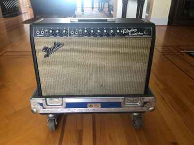 Fender Vibrolux Reverb Amp Black Panel 64-67