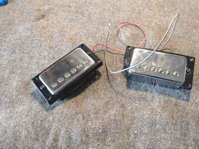 Fakebucker, rare Vintage Kay Humbucker Sized Single Coils guitar pickups