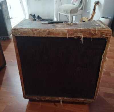 1955 Fender Tweed Bassman 4×10 5D6A Narrow Panel Amplifier