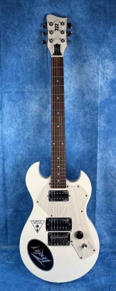 Vintage First Act Adam Levine 222 Electric Guitar White Peavy