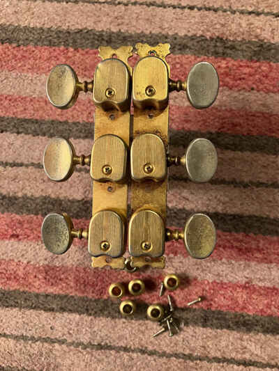 Vintage Gold Teisco Univox Epiphone Aria Greco Guitar Tuners MIJ Japan