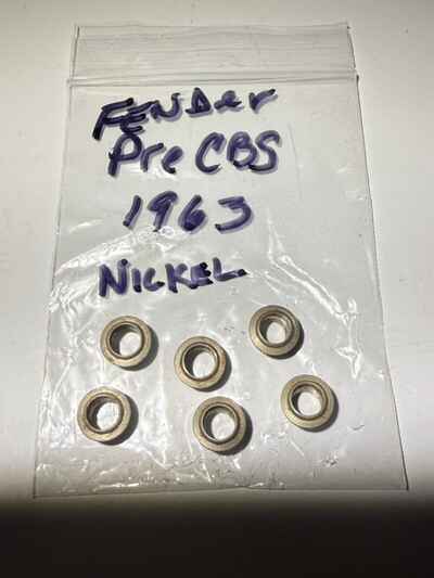 1963 Pre CBS Fender Nickel Tuner Bushings