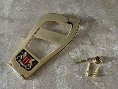 Hagstrom Viking II 67 guitar bridge gold