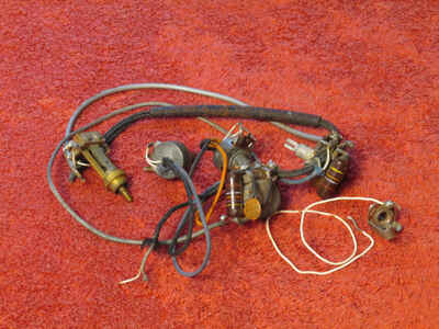 1961 Guild X-500 Guitar Wiring Harness Centralab Sprague Switchcraft