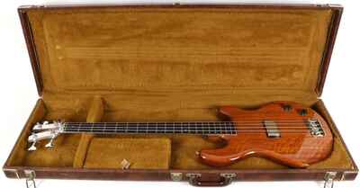 1976 Kramer 350B Electric Bass Guitar w /  Original Case Aluminum Neck