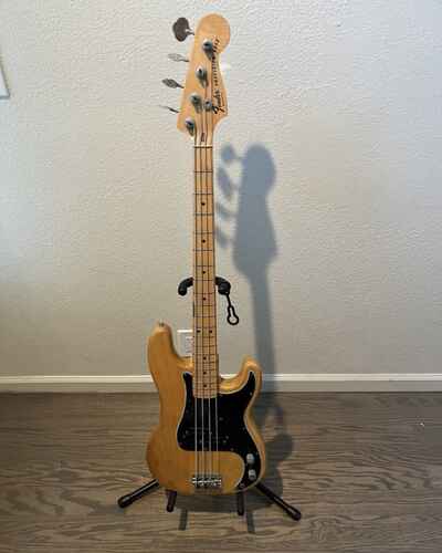 1976 Fender Precision Bass USA Natural Vintage