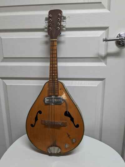 Vintage Blonde Mandolin Project w /  Pickup