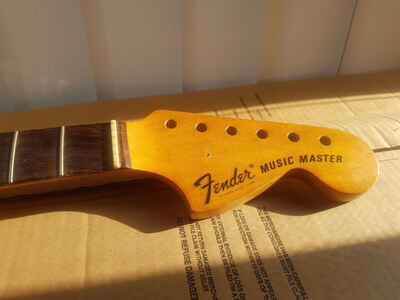 1975 FENDER MUSIC MASTER NECK USA fits MUSTANG