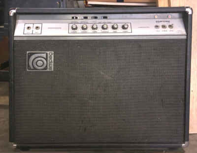 Vintage AMPEG VT-22 Tube Amp 2 12s 2 channel 100 watts Reverb with cart 
