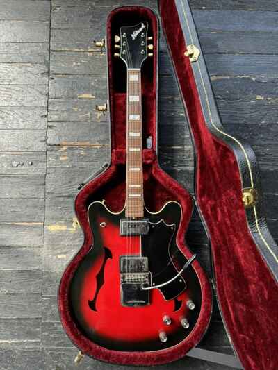 1968 National Non Bobbie Thomas Model 830 Semi Hollowbody Guitar Vintage 60s RAR