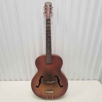 Vintage Silvertone Harmony Archtop Acoustic Guitar 6 Strings 1950s *Local Only!*