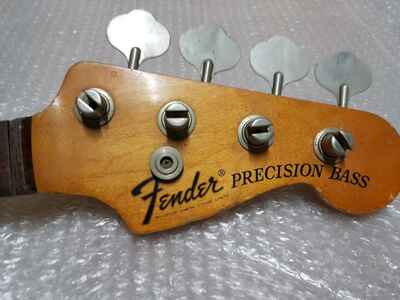 1973 FENDER PRECISION BASS NECK - made in USA