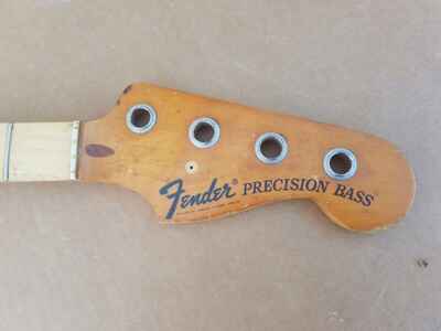 1975 FENDER PRECISION BASS MAPLE NECK - made in USA