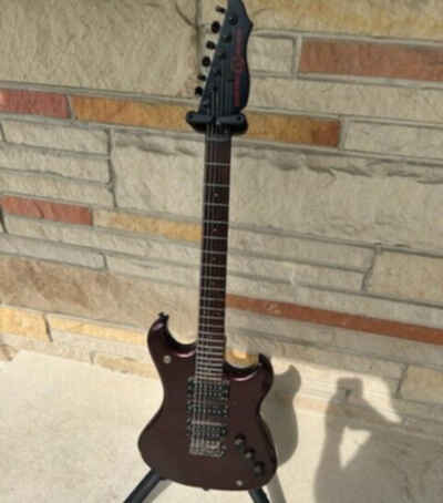 Vintage 1984 Electra Westone Phoenix X185 Guitar - Rose Metallic - GC