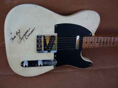 1953 FENDER TELECASTER USA signed by SEYMOUR DUNCAN