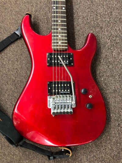 1980s Kramer Stryker 200ST Candy Apple Red Electric Guitar - USED