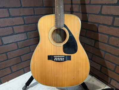 Yamaha Vintage FG-312 II Acoustic 12-String W /  Case