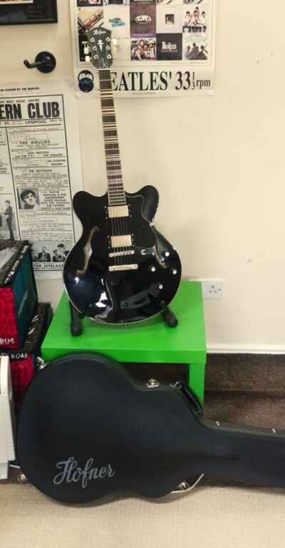 HOFNER VERYTHIN CONTEMPORARY WITH FITTED CASE