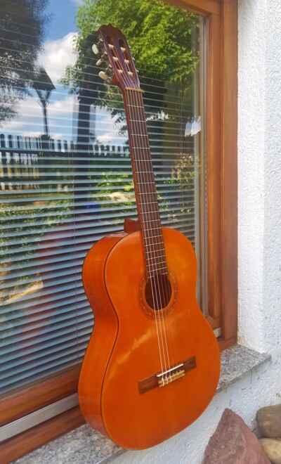 111. Vintage Konzertgitarre, FUERSTENBERG, 1978, old guitar, chitarra classica,