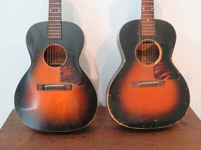 Vintage Gibson L-00 AND Kalamazoo KG 14  (rare both built in 1930