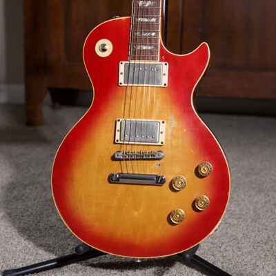 Vintage 1978 Gibson Les Paul Standard Cherry Guitar Seymour Duncan Relic