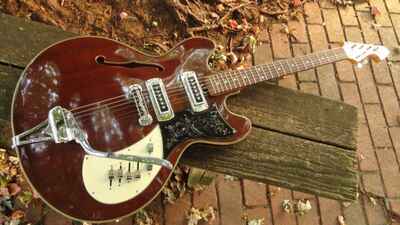 Teisco Del Rey semi hollowbody vintage 60