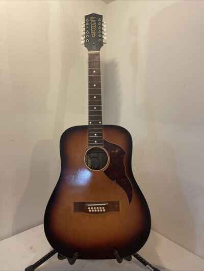 Vintage 1960??s Egmond Acoustic Guitar in original box Serial # 78220024