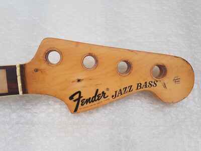 1970 FENDER JAZZ BASS NECK - made in USA