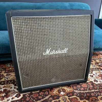 Vintage 1971 Marshall 4x10 Guitar Amplifier Speaker Cabinet Celestion 9384 1970s