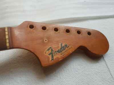 1966 FENDER ROSEWOOD NECK fits JAGUAR & MUSTANG